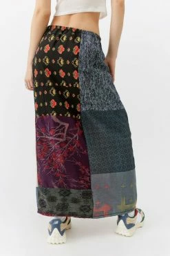 Promo ???? Women's Urban Renewal Parties Remade Tapestry Patchwork ???? Skirt Assorted ???? -Urban Renewal shop unnamed file 1023