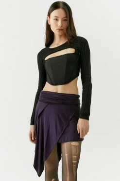 New ???? Women's Urban Renewal Remnants Layered Witchy ???? Skirt Purple ✨