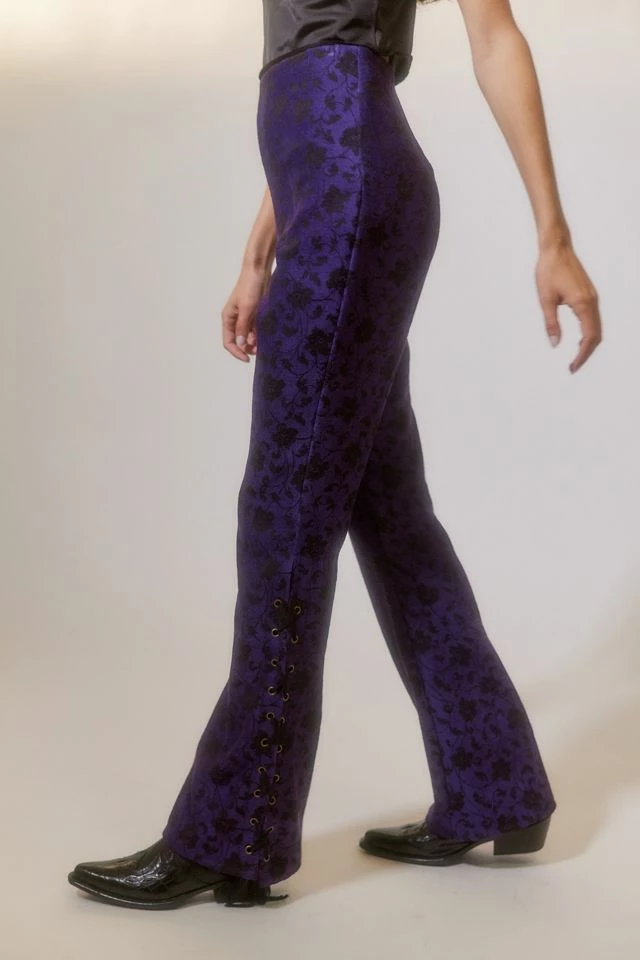 Urban Renewal Parties Remnants Rosabel Lace Up Flare Pant Cheap ???? Women's Urban Renewal Parties Remnants Rosabel Lace Up Flare Pant Purple ???? -Urban Renewal shop unnamed file 1074