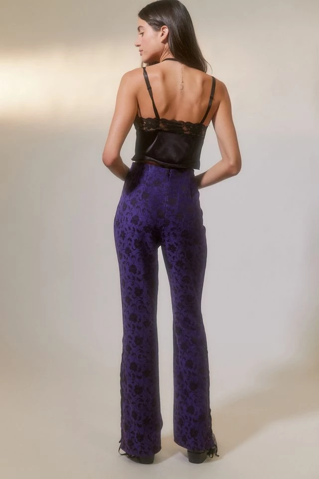 Urban Renewal Parties Remnants Rosabel Lace Up Flare Pant Cheap ???? Women's Urban Renewal Parties Remnants Rosabel Lace Up Flare Pant Purple ???? -Urban Renewal shop unnamed file 1076