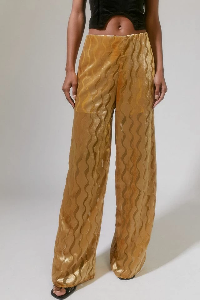Urban Renewal Parties Remnants Nell Wavy Velvet Wide Leg Pant Promo ✔️ Women's Urban Renewal Parties Remnants Nell Wavy Velvet Wide Leg Pant Gold ???? -Urban Renewal shop unnamed file 1084