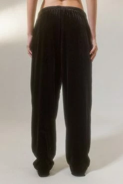 Top 10 ???? Women's Urban Renewal Parties Remade Velvet Pull-On Pant Black ???? -Urban Renewal shop unnamed file 1104