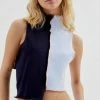 Deals 🌟 Women's Urban Renewal Remade Outseam Cropped Tank Top Cool ❤️