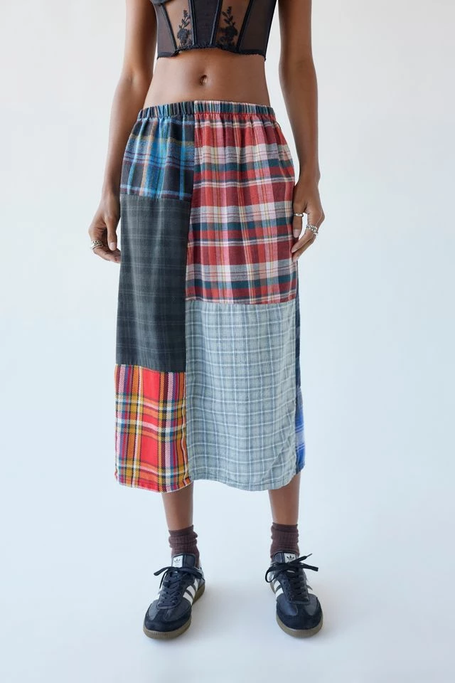 Urban Renewal Remade Plaid Pieced Midi Skirt Best reviews of ✔️ Women's Urban Renewal Remade Plaid Pieced Midi ???? Skirt Assorted ???? -Urban Renewal shop unnamed file 1135