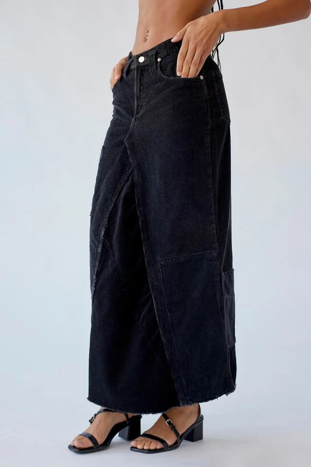 Urban Renewal Remade Pieced Cord Maxi Skirt Cheapest ???? Women's Urban Renewal Remade Pieced Cord Maxi ???? Skirt Black ???? -Urban Renewal shop unnamed file 1148