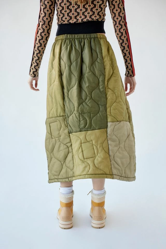 Urban Renewal Remade Surplus Quilted Skirt Top 10 ❤️ Women's Urban Renewal Remade Surplus Quilted ???? Skirt Green ❤️ -Urban Renewal shop unnamed file 1164
