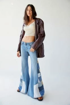 Buy ⌛ Women's BDG X Urban Renewal Remade Wide Leg Flare Jean Tinted Denim ⌛ 5 Buy ⌛ Women's BDG X Urban Renewal Remade Wide Leg Flare Jean Tinted Denim ⌛ -Urban Renewal shop unnamed file 1168