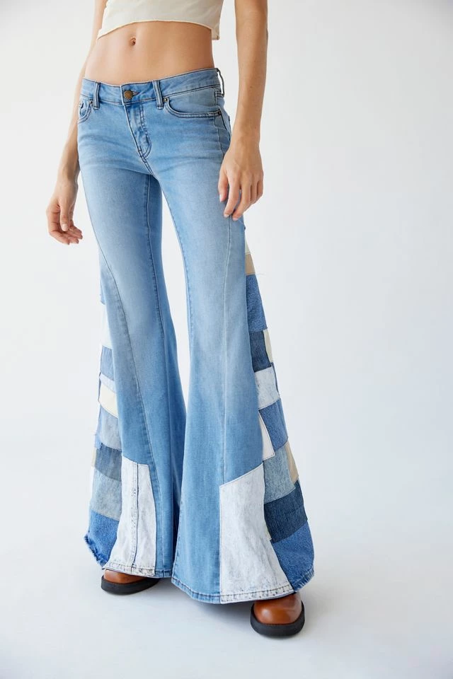 BDG X Urban Renewal Remade Wide Leg Flare Jean Buy ⌛ Women's BDG X Urban Renewal Remade Wide Leg Flare Jean Tinted Denim ⌛ -Urban Renewal shop unnamed file 1169