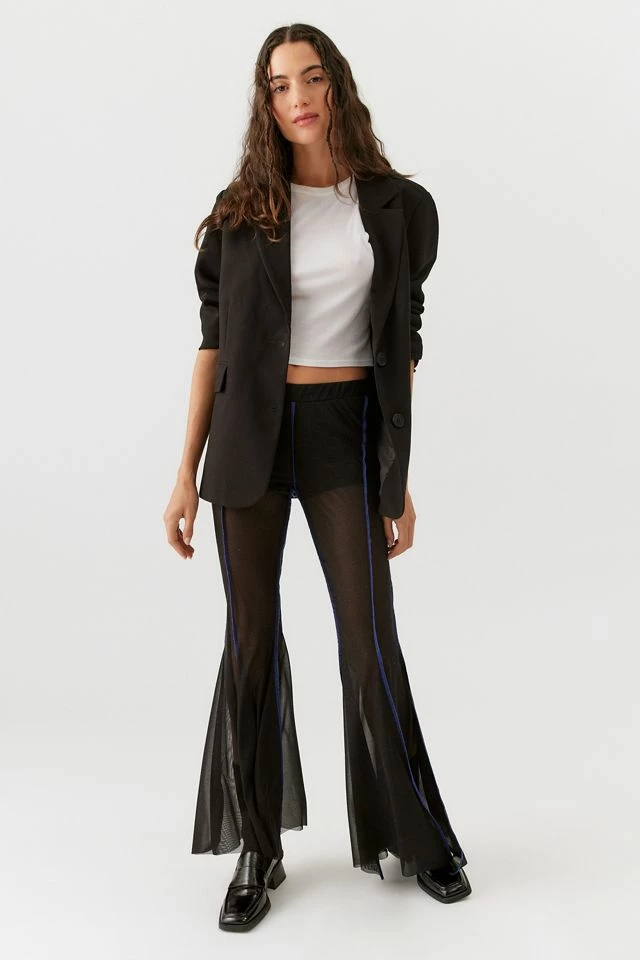 Urban Renewal Parties Remnants Sylvie Mesh Hanky Hem Flare Pant Top 10 ???? Women's Urban Renewal Parties Remnants Sylvie Mesh Hanky Hem Flare Pant Black ???? -Urban Renewal shop unnamed file 1218