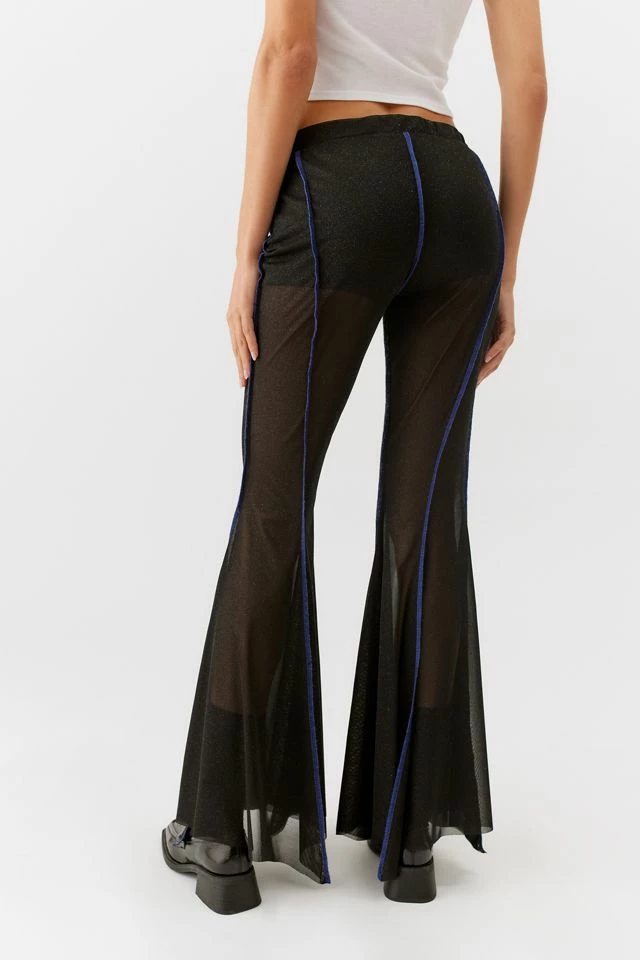 Urban Renewal Parties Remnants Sylvie Mesh Hanky Hem Flare Pant Top 10 ???? Women's Urban Renewal Parties Remnants Sylvie Mesh Hanky Hem Flare Pant Black ???? -Urban Renewal shop unnamed file 1219