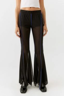Top 10 ???? Women's Urban Renewal Parties Remnants Sylvie Mesh Hanky Hem Flare Pant Black ???? 5 Top 10 ???? Women's Urban Renewal Parties Remnants Sylvie Mesh Hanky Hem Flare Pant Black ???? -Urban Renewal shop unnamed file 1220