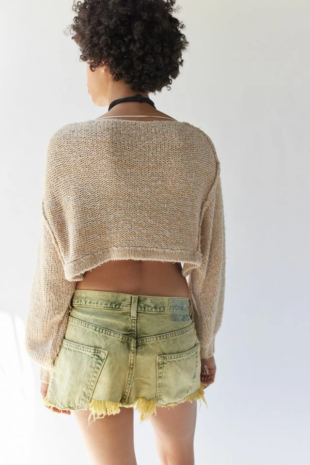 Urban Renewal Remade Low-Rise Overdyed Gummy Denim Mini Skirt Best Pirce ???? Women's Urban Renewal Remade Low-Rise Overdyed Gummy Denim Mini ???? Skirt Lime ⭐ -Urban Renewal shop unnamed file 1231