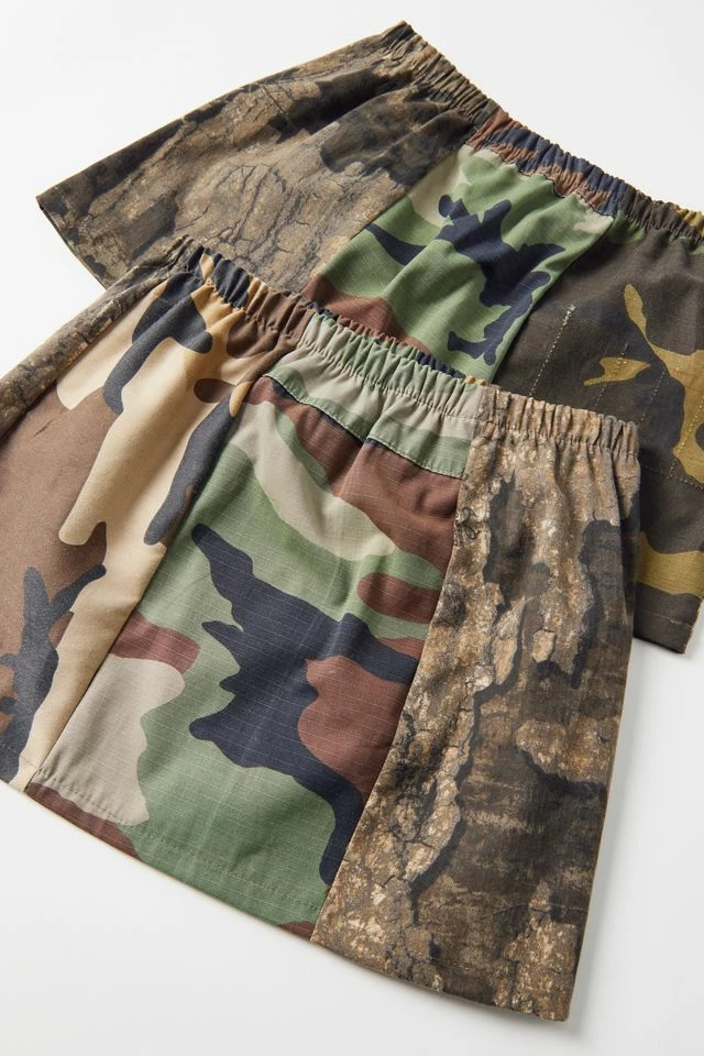 Urban Renewal Remade Multi Pieced Camo Mini Skirt Budget ???? Women's Urban Renewal Remade Multi Pieced Camo Mini ???? Skirt Green ???? -Urban Renewal shop unnamed file 1243