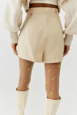 Buy ✨ Women's Urban Renewal Remade Plaid Chain Trouser Short Neutral ???? -Urban Renewal shop unnamed file 1258