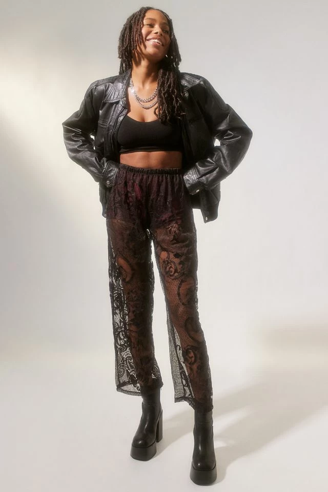 Urban Renewal Remade Overdyed Lace Pant Best Pirce ✔️ Women's Urban Renewal Remade Overdyed Lace Pant Black ???? -Urban Renewal shop unnamed file 1265