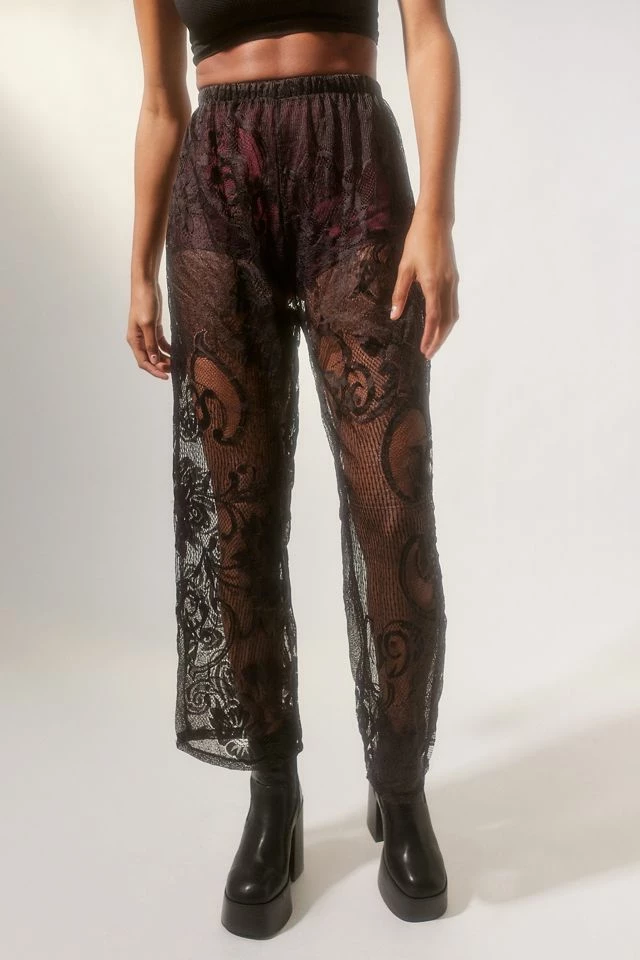 Urban Renewal Remade Overdyed Lace Pant Best Pirce ✔️ Women's Urban Renewal Remade Overdyed Lace Pant Black ???? -Urban Renewal shop unnamed file 1267