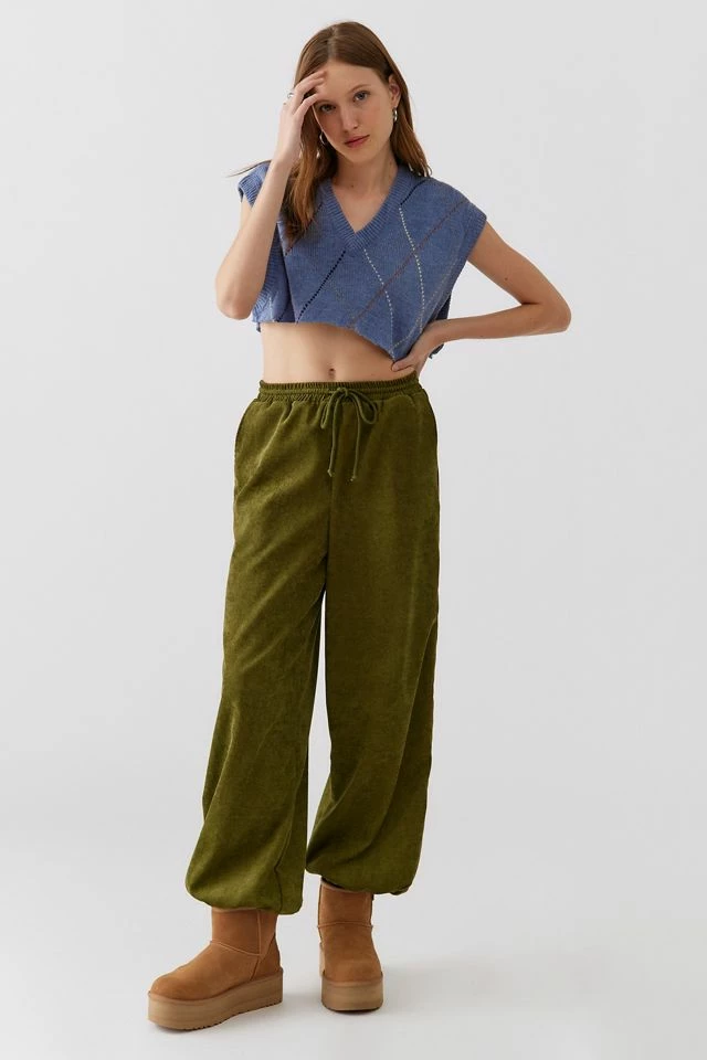 Urban Renewal Remnants Corduroy Wind Pant Hot Sale ???? Women's Urban Renewal Remnants Corduroy Wind Pant Green ???? -Urban Renewal shop unnamed file 1282