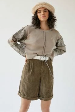 Best Pirce ???? Women's Urban Renewal Vintage High Rise Longline Corduroy Short Brown ???? 4 Best Pirce ???? Women's Urban Renewal Vintage High Rise Longline Corduroy Short Brown ???? -Urban Renewal shop unnamed file 1345