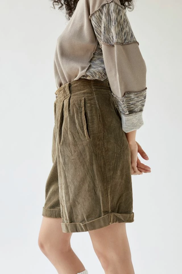 Urban Renewal Vintage High Rise Longline Corduroy Short Best Pirce ???? Women's Urban Renewal Vintage High Rise Longline Corduroy Short Brown ???? -Urban Renewal shop unnamed file 1346