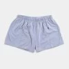 Brand new ???? Polo Ralph Lauren ???? Women's Frankie Collective Rework Polo Oxford Mini Boxer Shorts 050 Sky ????