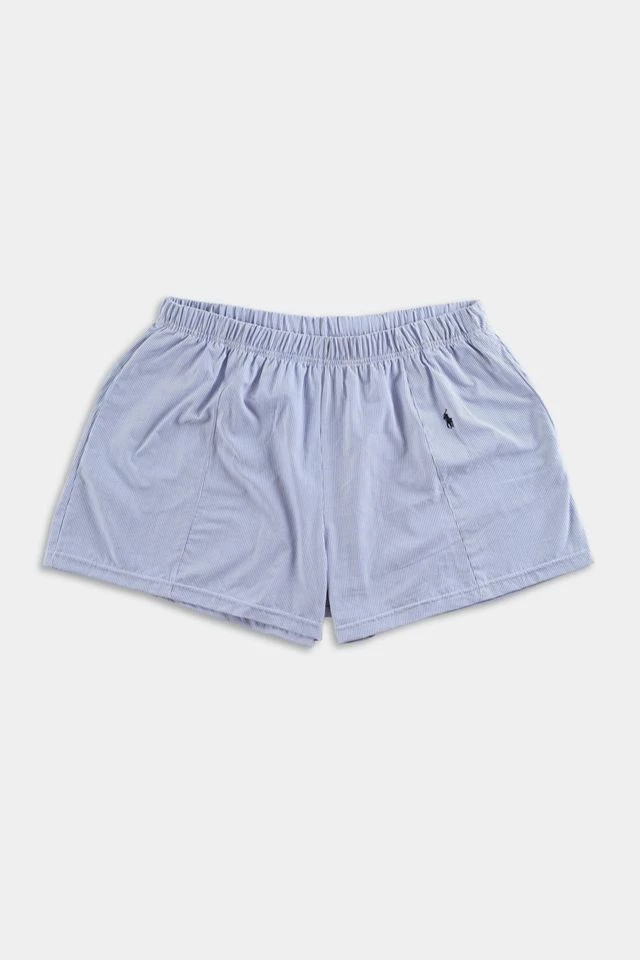 Frankie Collective Rework Polo Oxford Mini Boxer Shorts 050 Brand new ???? Polo Ralph Lauren ???? Women's Frankie Collective Rework Polo Oxford Mini Boxer Shorts 050 Sky ???? -Urban Renewal shop unnamed file 1389