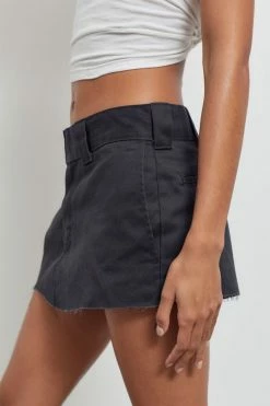 Flash Sale ???? Women's Urban Renewal Remade Dickies Low Rise Mini ???? Skirt Black ???? 4 Flash Sale ???? Women's Urban Renewal Remade Dickies Low Rise Mini ???? Skirt Black ???? -Urban Renewal shop unnamed file 1422