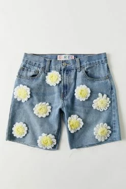 Deals ???? Women's THE SERIES Daisy Denim Short Assorted ⭐