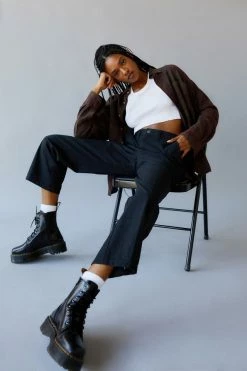 Hot Sale ???? Women's Urban Renewal Vintage Dickies Pant Black ???? -Urban Renewal shop unnamed file 1468