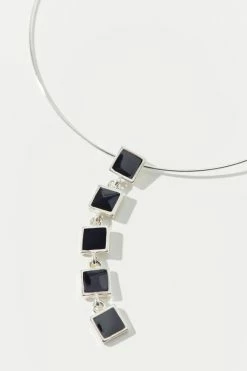 Promo ???? Women's Urban Renewal Vintage Square Charm Choker Necklace Black ???? 4 Promo ???? Women's Urban Renewal Vintage Square Charm Choker Necklace Black ???? -Urban Renewal shop unnamed file 1495