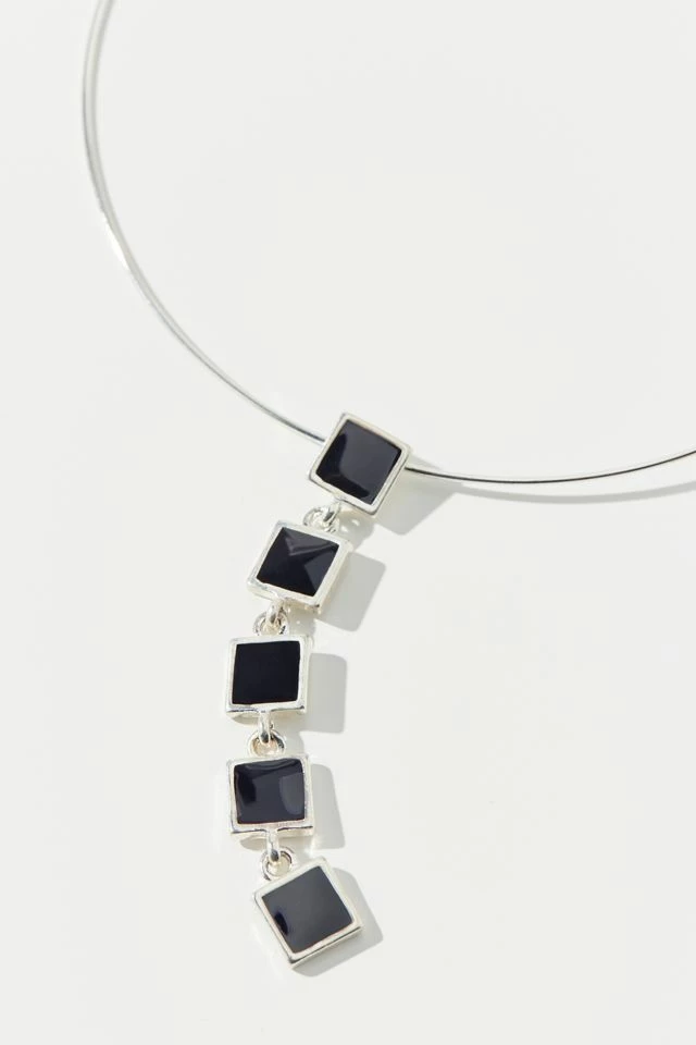 Urban Renewal Vintage Square Charm Choker Necklace Promo ???? Women's Urban Renewal Vintage Square Charm Choker Necklace Black ???? -Urban Renewal shop unnamed file 1495