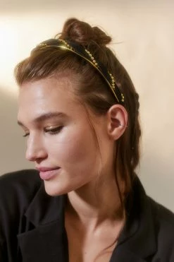 Coupon ???? Women's Urban Renewal Vintage Beaded Headband Black ⭐