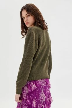 Brand new ???? Women's Urban Renewal Remade Patched Utility Sweater Green ⭐ -Urban Renewal shop unnamed file 151