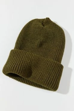 Cheapest ๐งจ Women's Urban Renewal Vintage Surplus Beanie Olive Green ๐