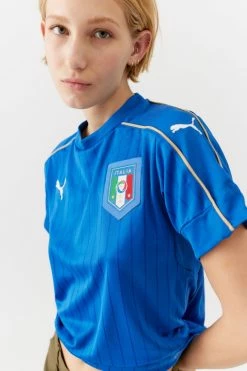 New ❤️ Women's Urban Renewal Vintage Soccer Jersey Tee Blue ???? 6 New ❤️ Women's Urban Renewal Vintage Soccer Jersey Tee Blue ???? -Urban Renewal shop unnamed file 186