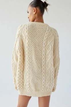 Best Sale ???? Women's Urban Renewal Vintage Fisherman Cardigan Cream ???? 5 Best Sale ???? Women's Urban Renewal Vintage Fisherman Cardigan Cream ???? -Urban Renewal shop unnamed file 276