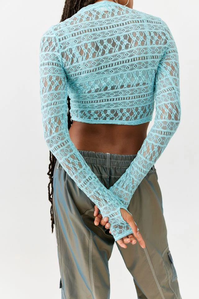 Urban Renewal Remnants Lace Long Sleeve Top Buy ✨ Women's Urban Renewal Remnants Lace Long Sleeve Top Blue ???? -Urban Renewal shop unnamed file 295