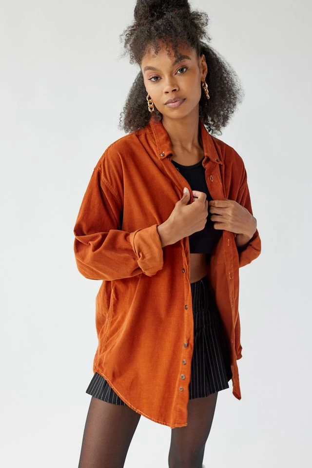 Urban Renewal Remade Oversized Overdyed Corduroy Button-Down Shirt Best reviews of ⭐ Women's Urban Renewal Remade Oversized Overdyed Corduroy Button-Down ???? Shirt Light Orange ???? -Urban Renewal shop unnamed file 350