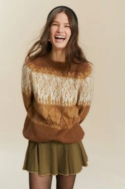 Budget ???? Women's Urban Renewal Vintage Fairisle Sweater Cream ???? -Urban Renewal shop unnamed file 354