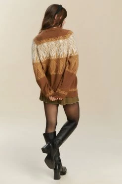 Budget ???? Women's Urban Renewal Vintage Fairisle Sweater Cream ???? -Urban Renewal shop unnamed file 356