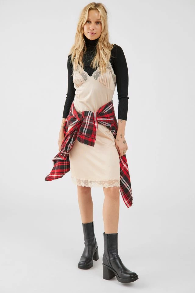 Urban Renewal Vintage Punk Princess Flannel Shirt, Turtleneck Top & Slip Dress 3-Piece Set Cheap ???? Women's Urban Renewal Vintage Punk Princess Flannel ???? Shirt, Turtleneck Top & Slip ???? Dress 3-Piece Set Red ???? -Urban Renewal shop unnamed file 37