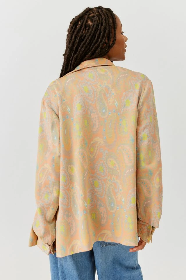 Urban Renewal Vintage ‘70s Printed Blouse Flash Sale ???? Women's Urban Renewal Vintage ‘70s Printed Blouse Red ???? -Urban Renewal shop unnamed file 475