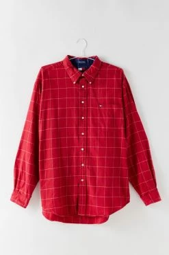 Best deal 😉 Urban Renewal 👩 Women's Vintage Tommy Hilfiger Button-Down 👕 Shirt Assorted 💯