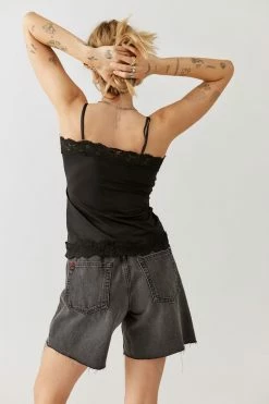 Discount ???? Women's Urban Renewal Vintage Cami Slip Tank Top Black ???? -Urban Renewal shop unnamed file 521