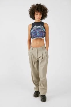 Coupon ✨ Women's Urban Renewal Remade Outstitch Music Tank Top Black ✔️ -Urban Renewal shop unnamed file 573