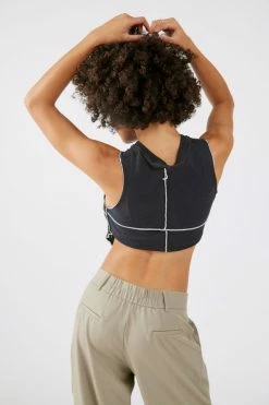 Coupon ✨ Women's Urban Renewal Remade Outstitch Music Tank Top Black ✔️ -Urban Renewal shop unnamed file 574