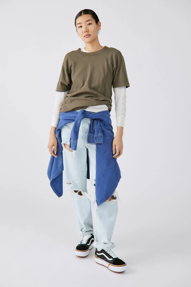 Urban Renewal Vintage Collector Flannel Shirt, Thermal Top & Tee 3-Piece Set Flash Sale ???? Women's Urban Renewal Vintage Collector Flannel ???? Shirt, Thermal Top & Tee 3-Piece Set Blue ???? -Urban Renewal shop unnamed file 585