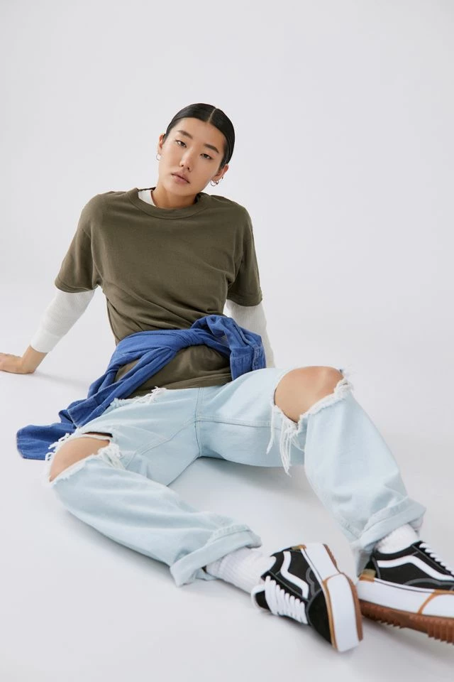 Urban Renewal Vintage Collector Flannel Shirt, Thermal Top & Tee 3-Piece Set Flash Sale ???? Women's Urban Renewal Vintage Collector Flannel ???? Shirt, Thermal Top & Tee 3-Piece Set Blue ???? -Urban Renewal shop unnamed file 589