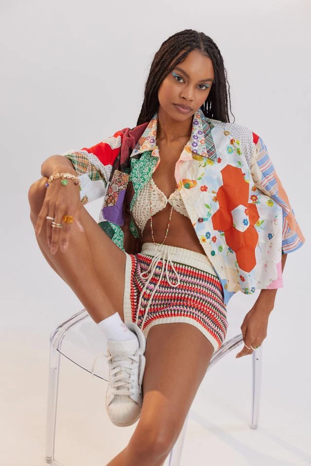 THE SERIES Quilt Shirt Flash Sale ???? Urban Renewal ???? Women's THE SERIES Quilt ???? Shirt Assorted ???? -Urban Renewal shop unnamed file 631