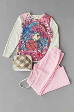 Discount ???? Urban Renewal ???? Women's Vintage Retro Femme ???? Shirt, Pant & Bag Bundle Assorted ????