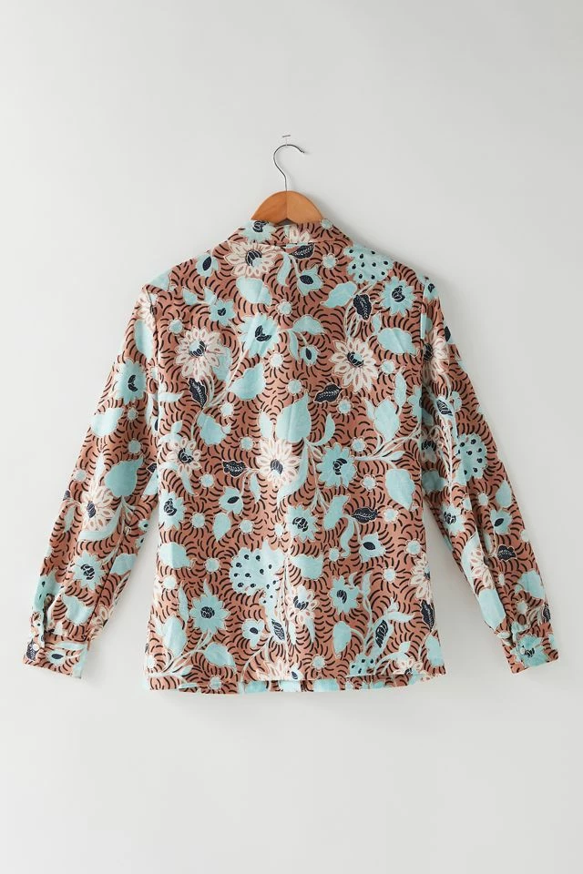 Vintage Light Brown Floral Print Tie-Front Top Coupon ???? Urban Renewal ???? Women's Vintage Light Brown Floral Print Tie-Front Top Assorted ???? -Urban Renewal shop unnamed file 649